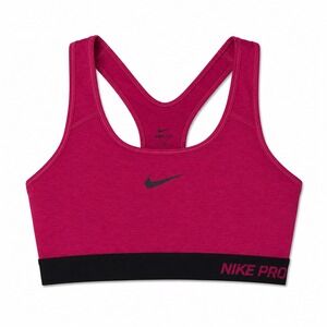 Nike Pro Dri Fit‎ Sports Bra Medium Pink Compression Racerback